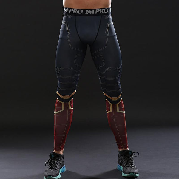 Infinity War Spiderman Leggings for Men
