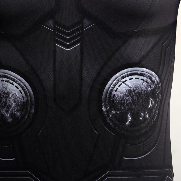 Infinity War THOR Short Sleeve Compression Shirt for Men