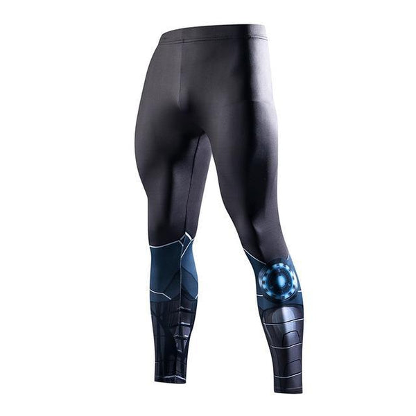 IRON MAN Compression Leggings for Men