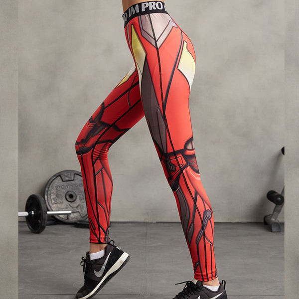 IRON MAN Compression Leggings/Pants for Women