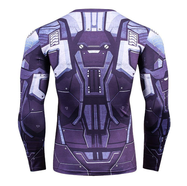 IRON MAN Compression Shirt for Men (Long Sleeve)