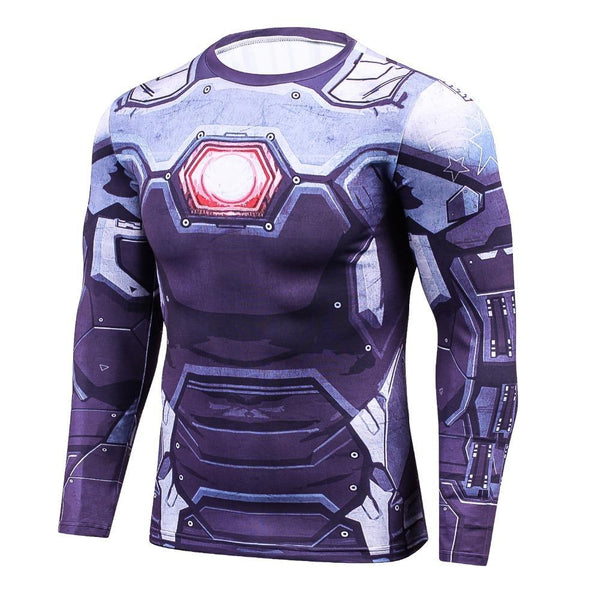 IRON MAN Compression Shirt for Men (Long Sleeve)