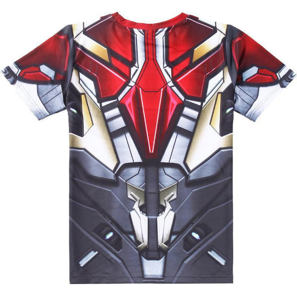 IRON MAN Compression Shirt for Men (Short Sleeve)