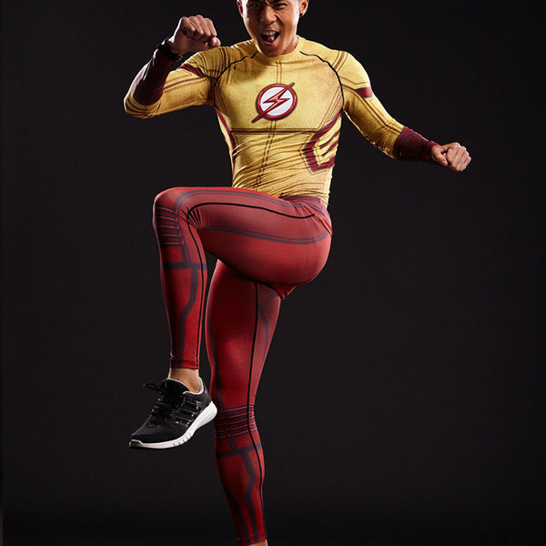 KID FLASH Compression Leggings/Pants for Men