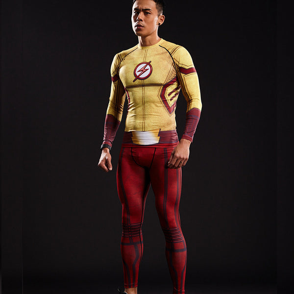 KID FLASH Compression Leggings/Pants for Men
