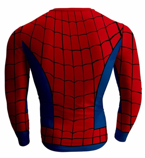 Long Sleeve SPIDERMAN Compression Shirt for Men – ME