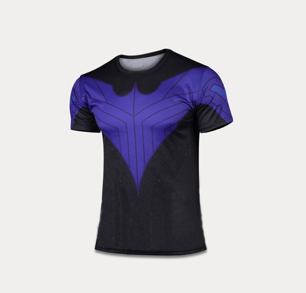 NIGHTWING Compression Shirt for Men (Short Sleeve)