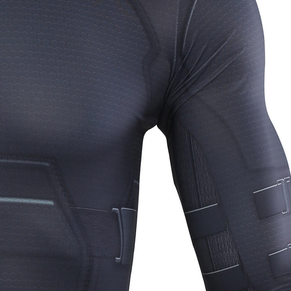 SPIDERMAN Far From Home Noir Long Sleeve Compression Shirt