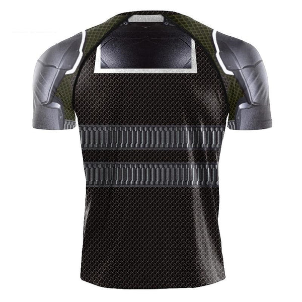 BATMAN Armor Short Sleeve Compression Shirt