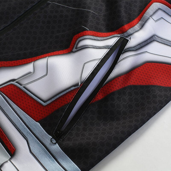 Avengers 4 CAPTAIN AMERICA Quantum Realm Zipper Hoodie
