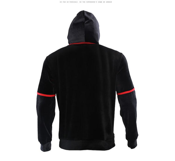 Black IRON MAN Pullover Hoodie