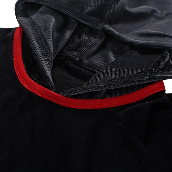 Black IRON MAN Pullover Hoodie