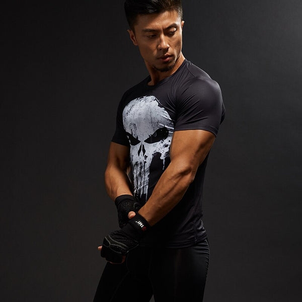 Punisher Compression Shirt for Men