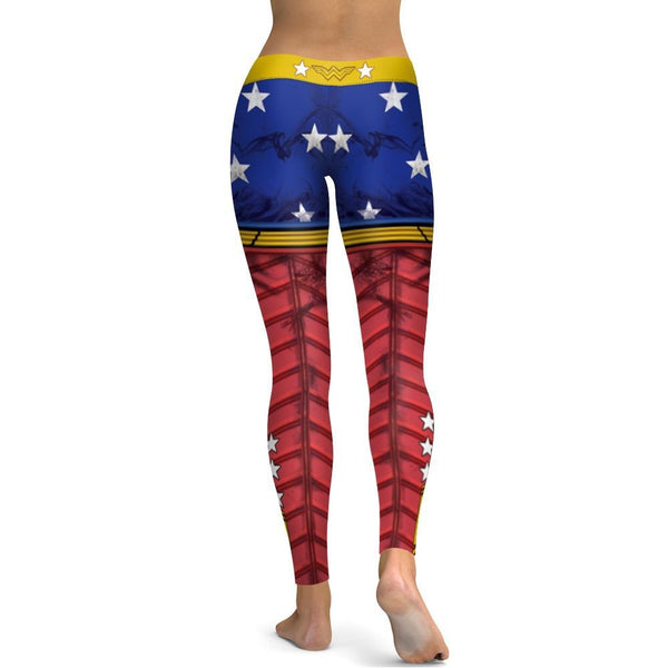 WONDER WOMAN Workout Leggings for Women