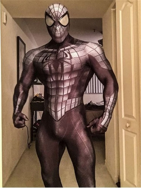 High Quality Black SPIDERMAN/VENOM Cosplay Costume