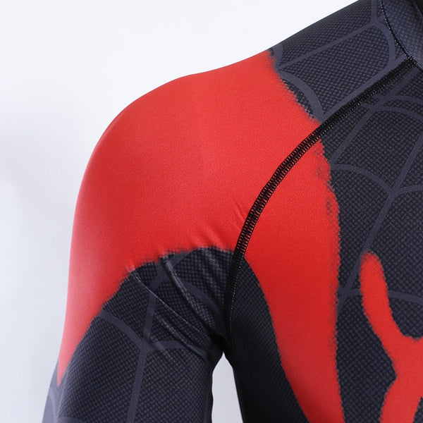 SPIDERMAN Miles Morales Long Sleeve Compression Shirt