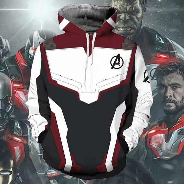 Avengers Endgame 4 Quantum Realm Hooded Sweatshirt