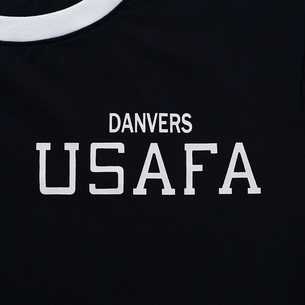 Blue Captain Marvels USAFA Bootcamp T-Shirt for Men