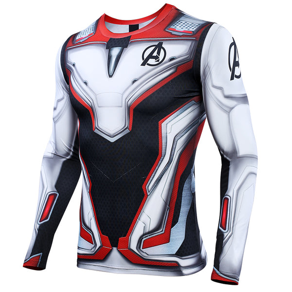 Avengers 4 Endgame Quantum Realm 3D Compression Shirt For Men