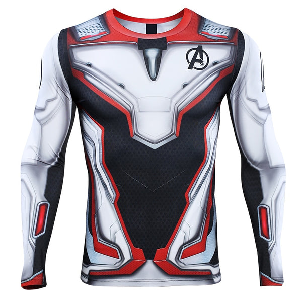 Avengers 4 Endgame Quantum Realm 3D Compression Shirt For Men