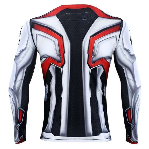 Avengers 4 Endgame Quantum Realm 3D Compression Shirt For Men