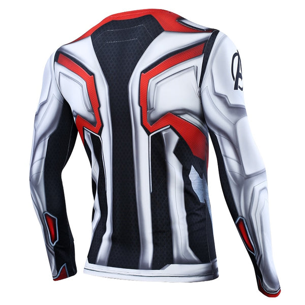 Avengers 4 Endgame Quantum Realm 3D Compression Shirt For Men
