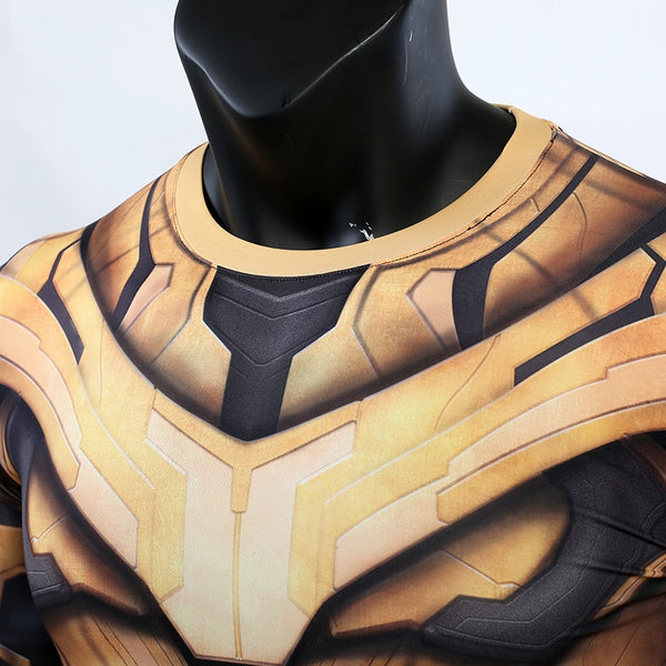 Avengers 4 Endgame THANOS Long Sleeve Compression Shirt for Men