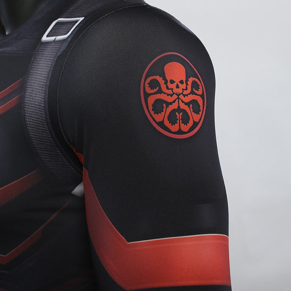 Avengers 4 Endgame HYDRA Long Sleeve Compression Shirt for Men