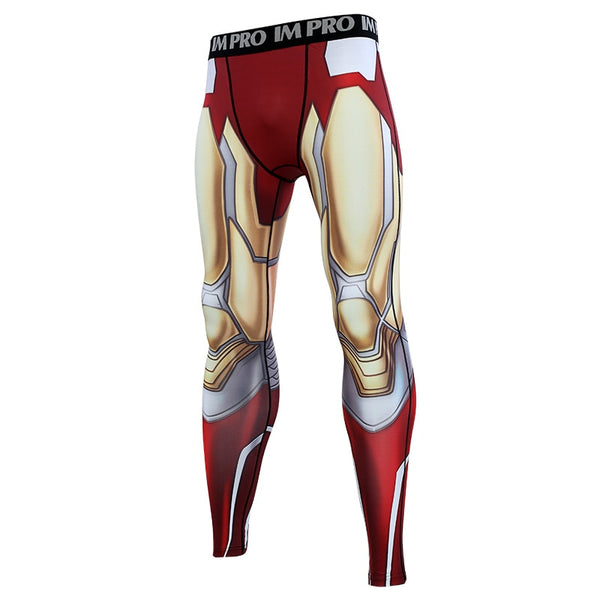 Avengers 4 IRON MAN Compression Tights
