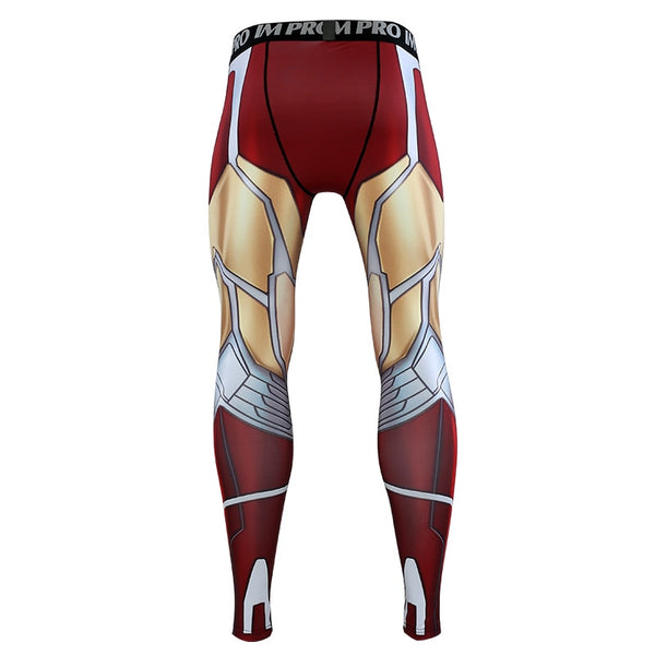 Avengers 4 IRON MAN Compression Tights