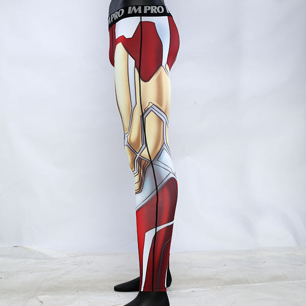 Avengers 4 IRON MAN Compression Tights