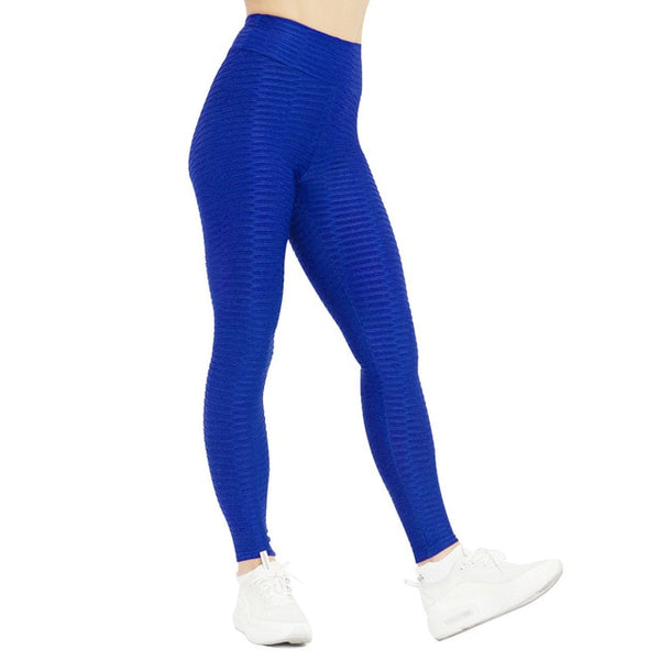 Bubble Textured High Waist Workout Leggings (6 colors)