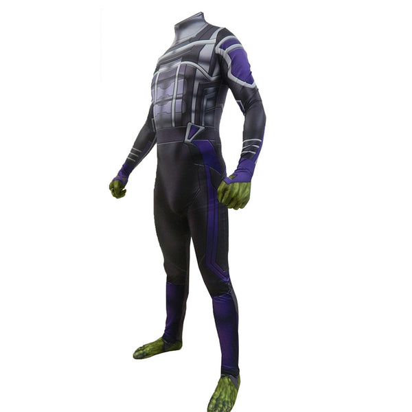 Avengers 4 HULK Jumpsuit Costume for Men