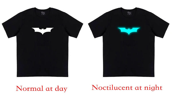 Glow In Dark BATMAN Casual T-Shirt