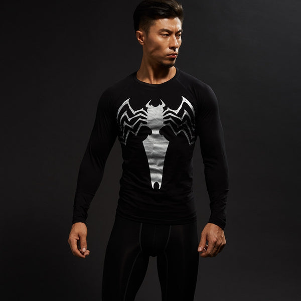 SPIDERMAN Compression Shirt for Men (Long Sleeve)
