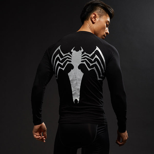 SPIDERMAN Compression Shirt for Men (Long Sleeve)