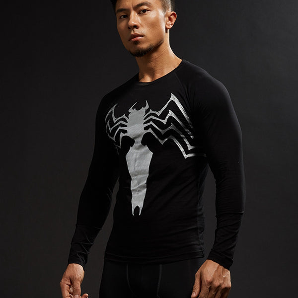 SPIDERMAN Compression Shirt for Men (Long Sleeve)