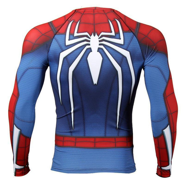SPIDERMAN Compression Shirt for Men (Long Sleeve)