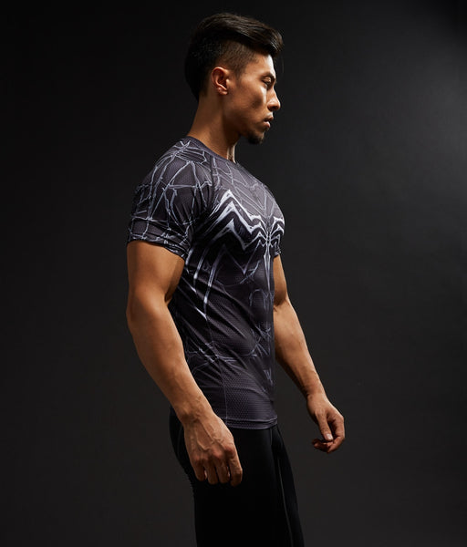 SPIDERMAN Compression Shirt for Men (Short Sleeve)