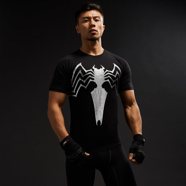 SPIDERMAN Compression Shirt for Men (Short Sleeve)