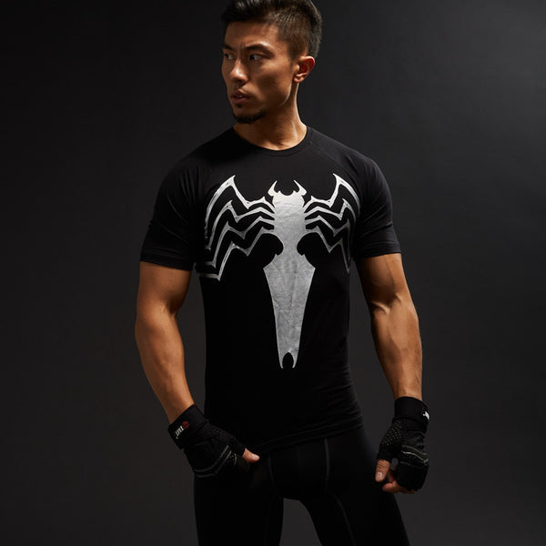 SPIDERMAN Compression Shirt for Men (Short Sleeve)