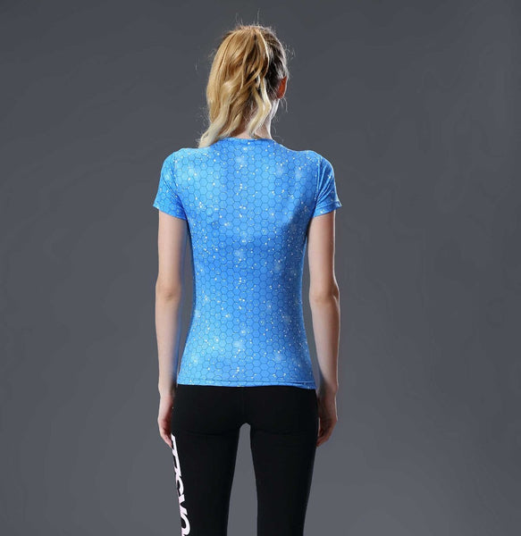 SUPERGIRL Compression Shirt for Women (Short Sleeve)