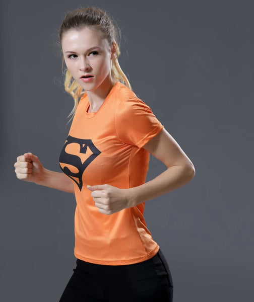 SUPERGIRL Compression Shirt for Women (Short Sleeve)