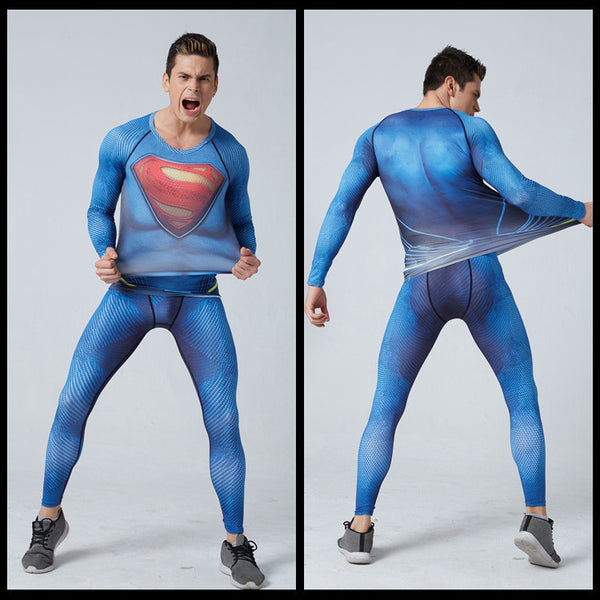 SUPERMAN Compression Leggings/Pants for Men
