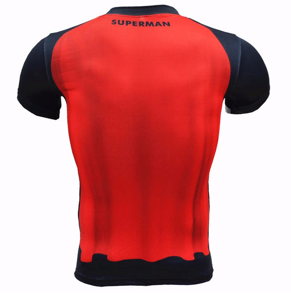 SUPERMAN Compression Shirt for Men (Short Sleeve)
