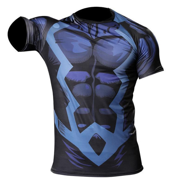 SUPERMAN Compression Shirt for Men (Short Sleeve)