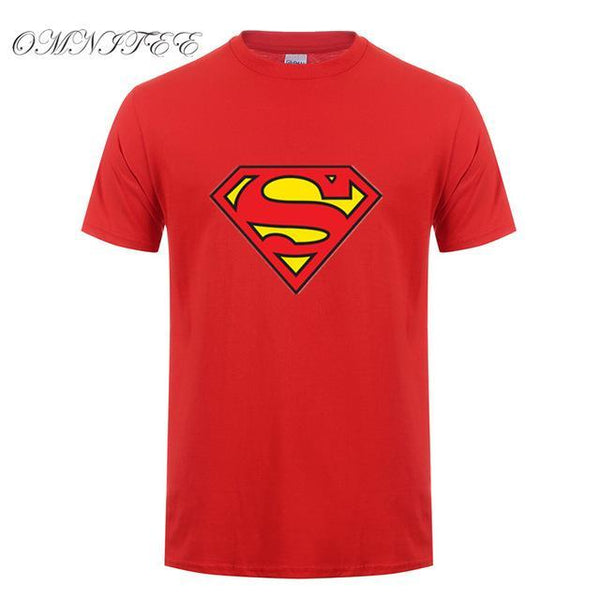 SUPERMAN Logo Short Sleeve T-Shirt for Men (8 colors)