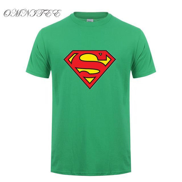 SUPERMAN Logo Short Sleeve T-Shirt for Men (8 colors)