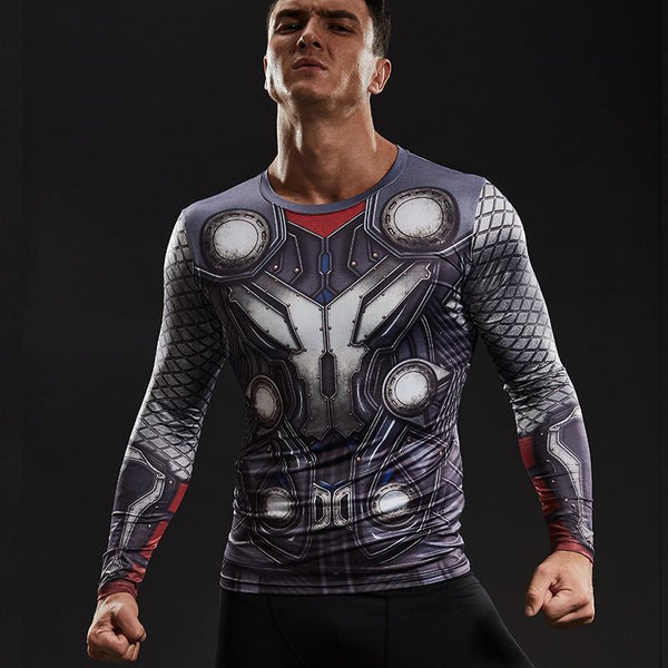 THOR Compression Shirt for Men (Long Sleeve)