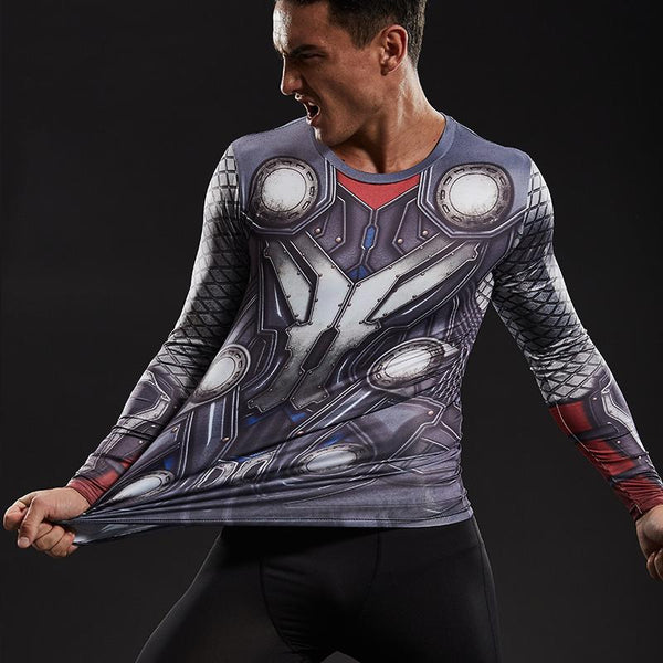 THOR Compression Shirt for Men (Long Sleeve)